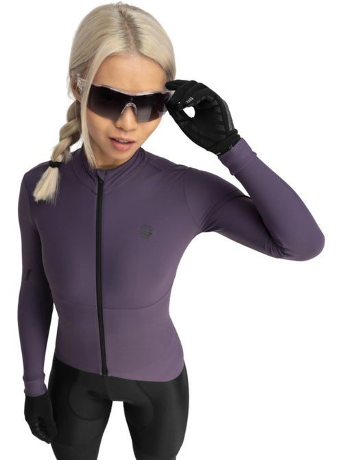 Camisola de ciclismo térmica manga comprida mulher - Kiabi Camisola de ciclismo térmica manga comprida mulher - Kiabi