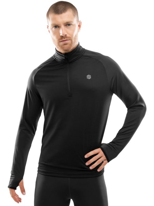 Camisola de corrida com meio fecho para homem - Kiabi