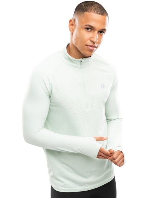 Camisola de corrida com meio fecho para homem - Kiabi