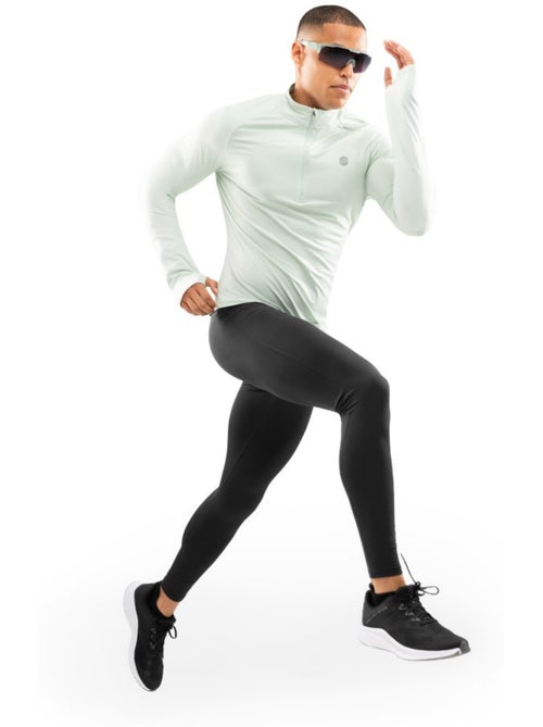 Camisola de corrida com meio fecho para homem - Kiabi