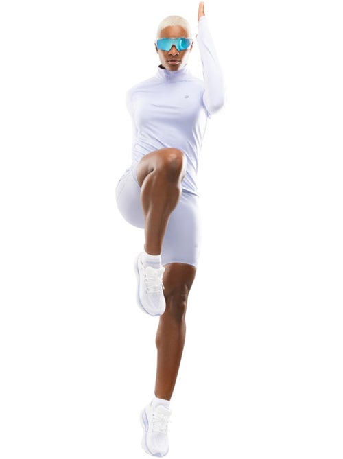 Camisola de corrida com meio fecho para mulher - Kiabi