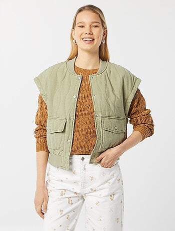 Camisola de croché de manga comprida