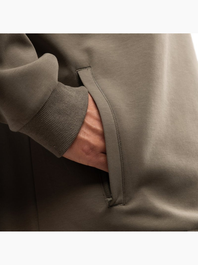 Camisola de desporto com capuz para homem Castanho - Kiabi