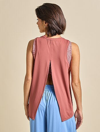 Camisola de desporto com copas integradas - (ekstract)