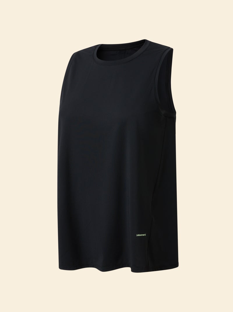 Camisola de desporto com copas integradas - (ekstract) Preto - Kiabi