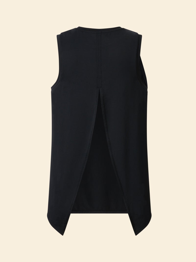 Camisola de desporto com copas integradas - (ekstract) Preto - Kiabi