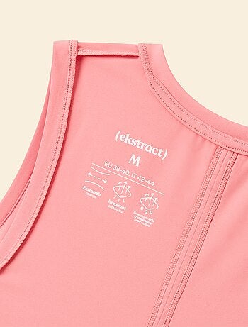 Camisola de desporto com copas integradas - (ekstract)
