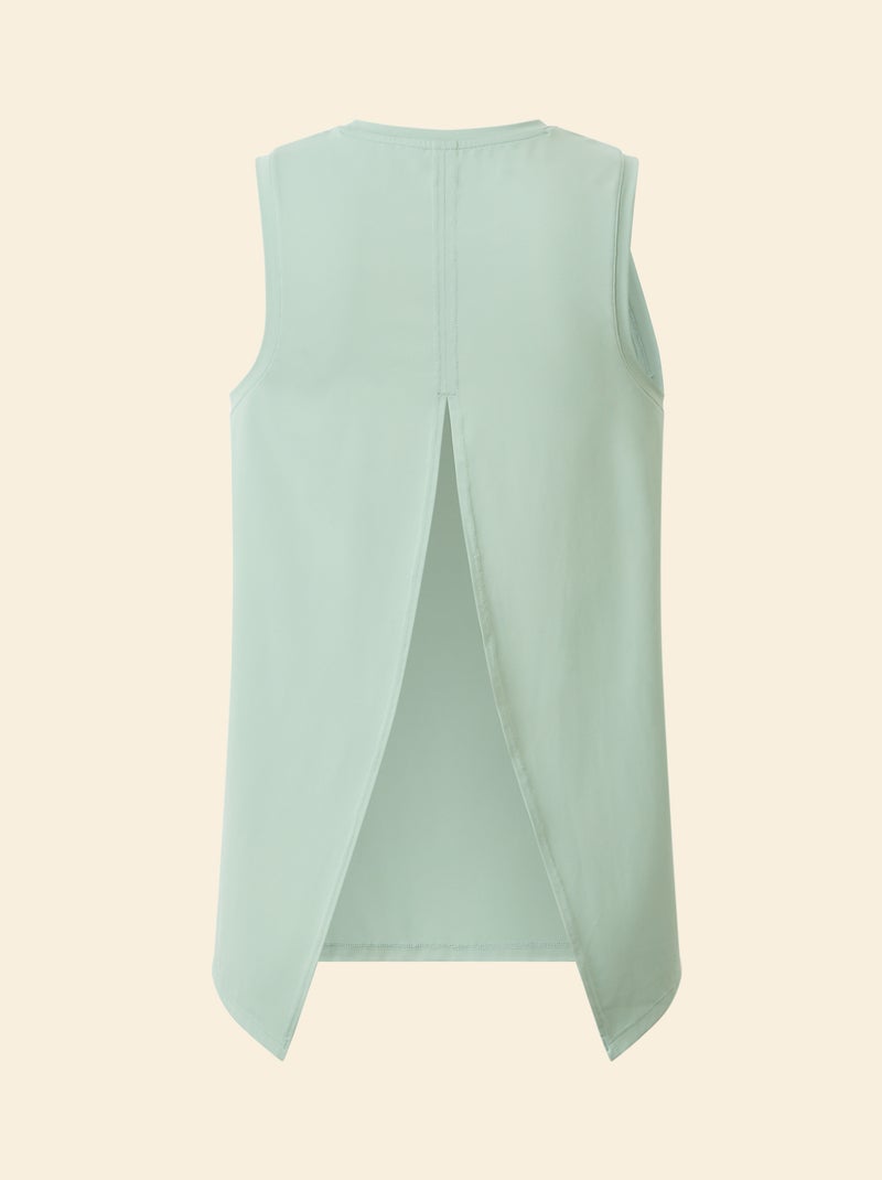 Camisola de desporto com copas integradas - (ekstract) Verde - Kiabi