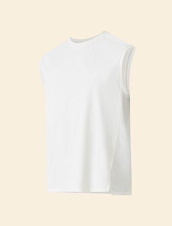 Camisola de desporto com mesh nas laterais - (ekstract)