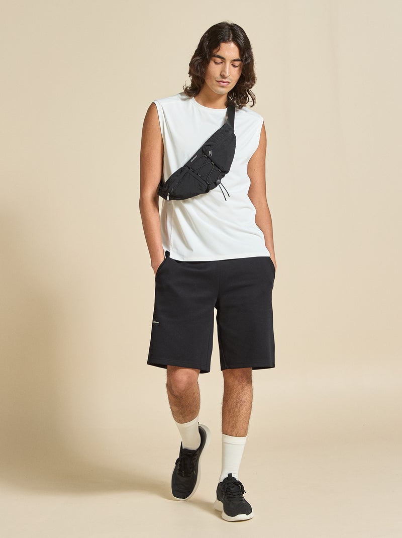 Camisola de desporto com mesh nas laterais - (ekstract) Branco - Kiabi