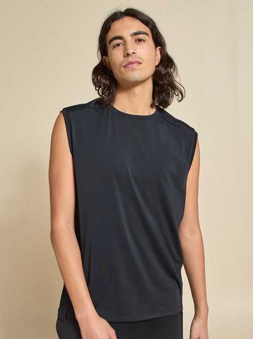 Camisola de desporto com mesh nas laterais - (ekstract) - Kiabi