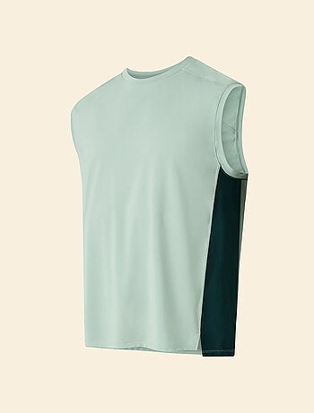 Camisola de desporto com mesh nas laterais - (ekstract)