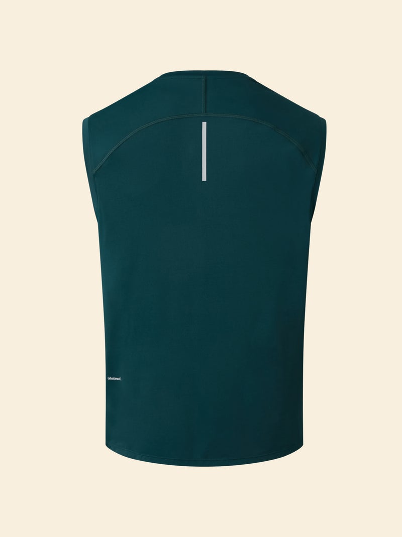 Camisola de desporto com mesh nas laterais - (ekstract) Verde - Kiabi