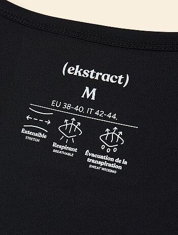 Camisola de desporto fluida - (ekstract)