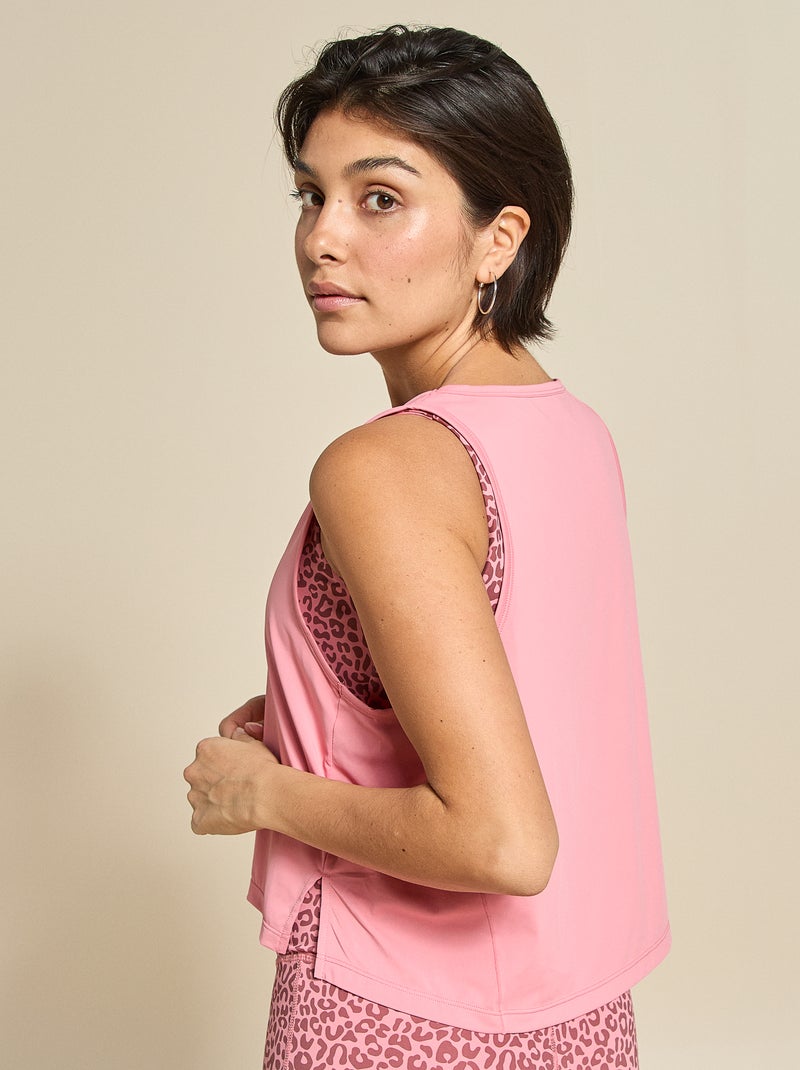 Camisola de desporto fluida - (ekstract) Rosa - Kiabi