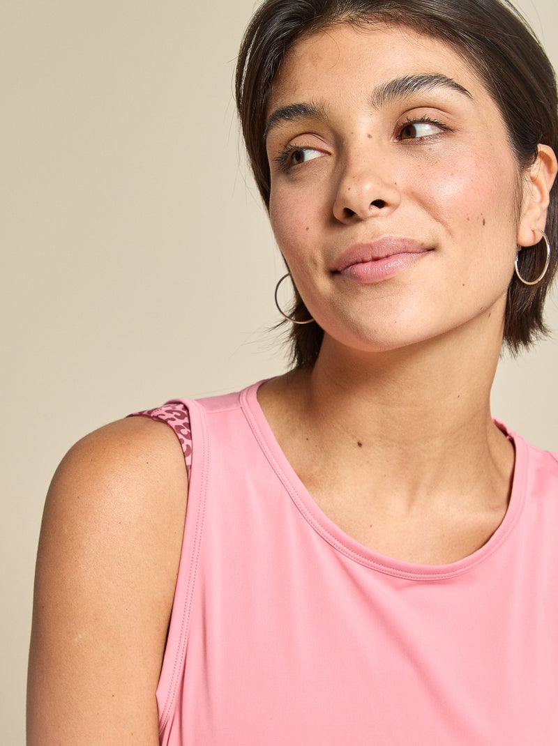 Camisola de desporto fluida - (ekstract) Rosa - Kiabi