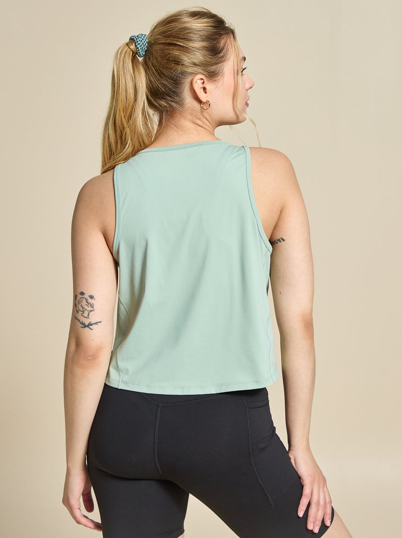 Camisola de desporto fluida - (ekstract) Verde - Kiabi