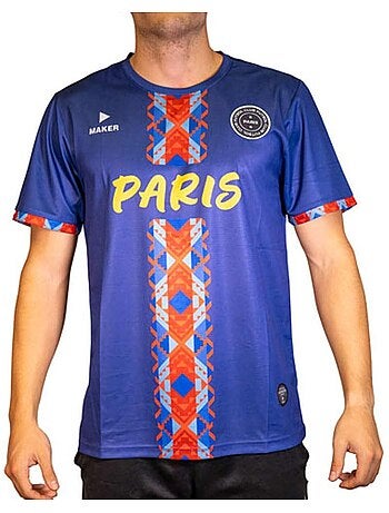 Camisola de Futebol Azul Sport Zone Paris 4009