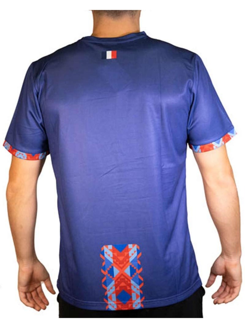 Camisola de Futebol Azul Sport Zone Paris 4009 Roxo - Kiabi
