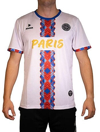 Camisola de Futebol Branca Sport Zone Paris