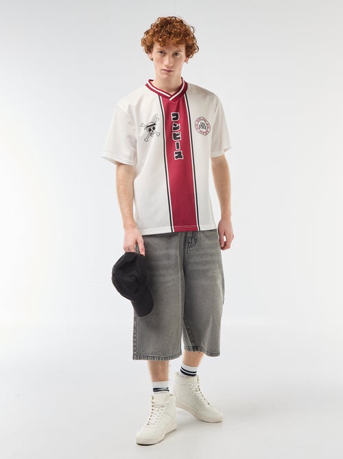 Camisola de futebol estampada 'One Piece' - Kiabi
