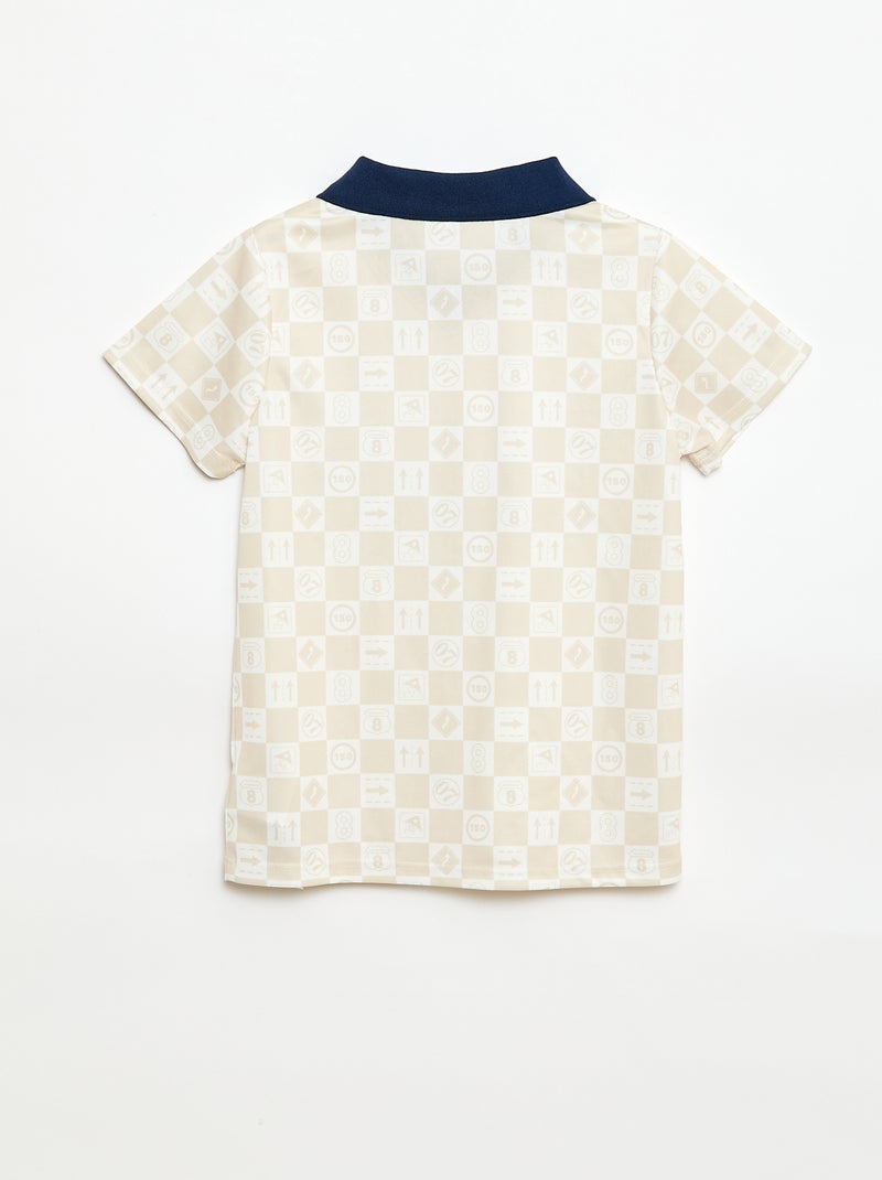 Camisola de futebol 'Mario Kart' Branco - Kiabi