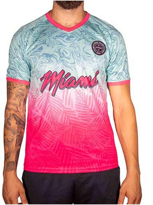 Camisola de Futebol Multicor Sport Zone Miami 4009 - Kiabi Camisola de Futebol Multicor Sport Zone Miami 4009 - Kiabi