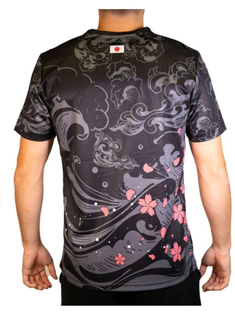 Camisola de Futebol Preta Sport Zone Tóquio 4009 Preto - Kiabi