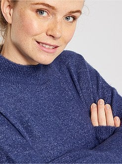 Mulher do 34 até 48 - Camisola de gola alta - Kiabi