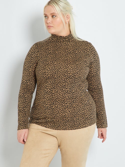 Camisola de gola alta - Kiabi
