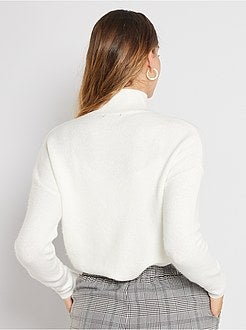 Camisola de gola alta - Kiabi