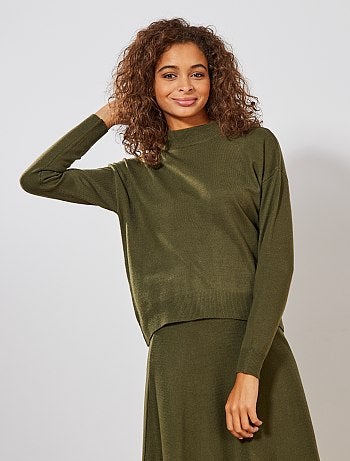 Camisola de gola alta - Kiabi