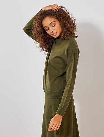 Camisola de gola alta - Kiabi