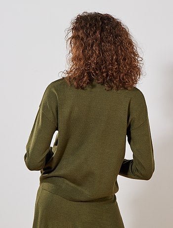 Camisola de gola alta - Kiabi