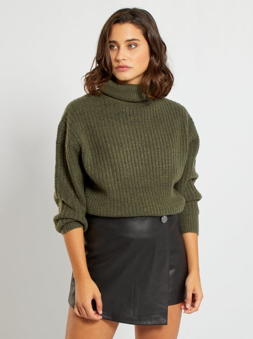 Camisola de gola alta - Kiabi