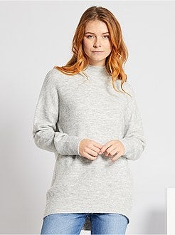 Camisola de gola alta - Kiabi