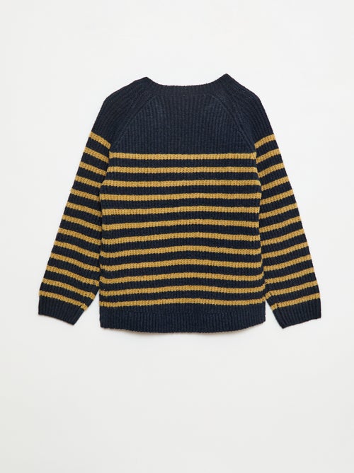 Camisola de gola alta com abertura dupla com zíper - So Easy - Kiabi