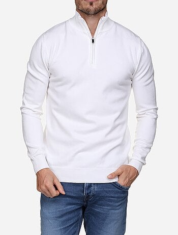 Camisola de gola alta com fecho - Kenzarro