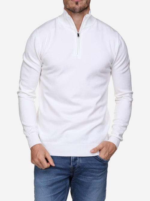 Camisola de gola alta com fecho - Kenzarro - Kiabi Camisola de gola alta com fecho - Kenzarro - Kiabi