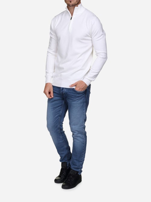 Camisola de gola alta com fecho - Kenzarro - Kiabi Camisola de gola alta com fecho - Kenzarro - Kiabi