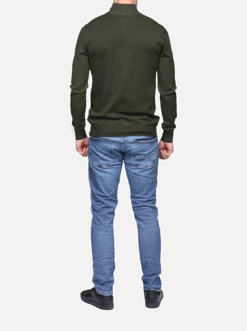 Camisola de gola alta com fecho - Kenzarro - Kiabi Camisola de gola alta com fecho - Kenzarro - Kiabi