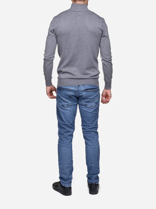 Camisola de gola alta com fecho - Kenzarro - Kiabi Camisola de gola alta com fecho - Kenzarro - Kiabi