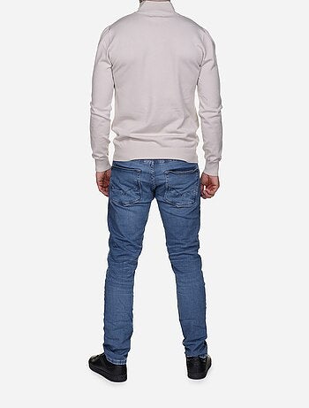 Camisola de gola alta com fecho - Kenzarro