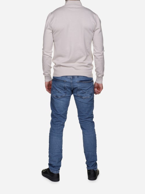 Camisola de gola alta com fecho - Kenzarro - Kiabi Camisola de gola alta com fecho - Kenzarro - Kiabi
