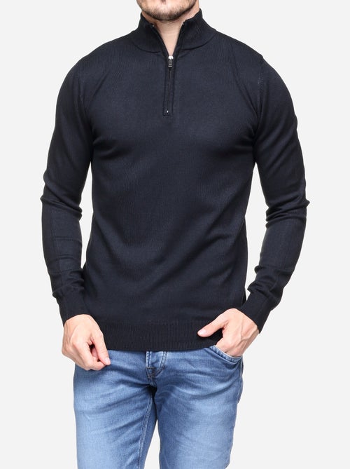 Camisola de gola alta com fecho - Kenzarro - Kiabi Camisola de gola alta com fecho - Kenzarro - Kiabi