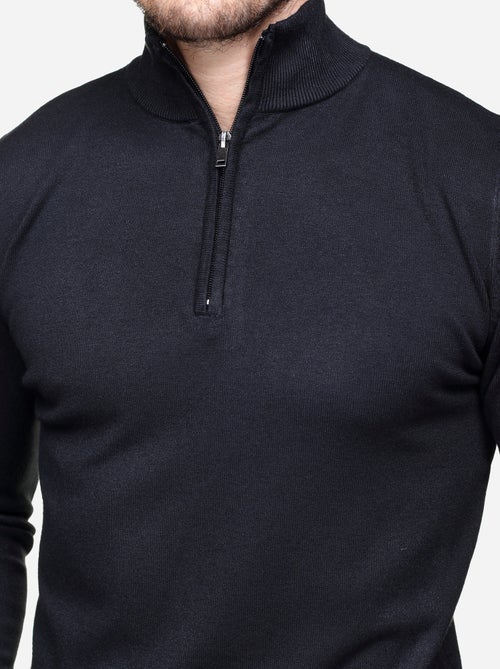 Camisola de gola alta com fecho - Kenzarro - Kiabi Camisola de gola alta com fecho - Kenzarro - Kiabi