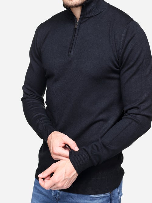 Camisola de gola alta com fecho - Kenzarro - Kiabi Camisola de gola alta com fecho - Kenzarro - Kiabi