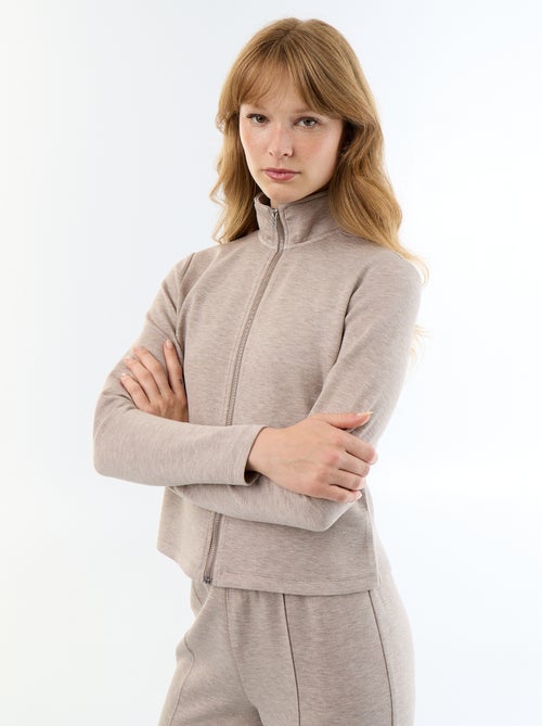 Camisola de gola alta com fecho - Kiabi Camisola de gola alta com fecho - Kiabi