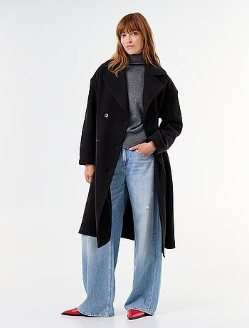 Camisola de gola alta em malha fina