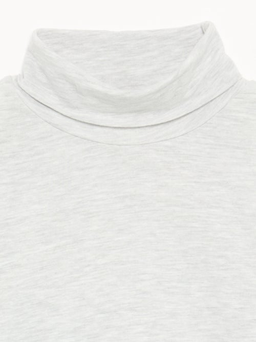 Camisola de gola alta lisa - Kiabi